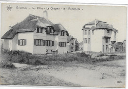 - 1264 -   WESTENDE Les Villa  " Le Chaume" Et "Rondinelle" - Westende