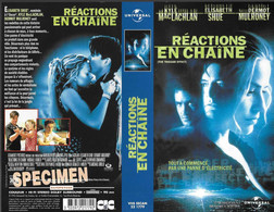 "REACTIONS EN CHAINE" -jaquette SPECIMEN Originale CIC VIDEO -the Trigger Effect - Action, Aventure