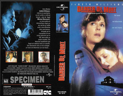 "DANGER DE MORT" -jaquette SPECIMEN Originale CIC VIDEO -when Danger Follows You Home - Action & Abenteuer