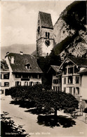 Interlaken - Unterseen, Alte Kirche * 13. 8. 1931 - Unterseen