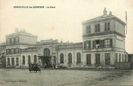 Arnouville Les Gonesse * La Gare * Ligne Chemin De Fer Val D'oise - Arnouville Les Gonesses