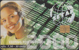 Aruba C30 - Setar - Phoning Girl - Operator - 1999.10 - Aruba