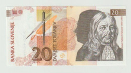 Banknote Slovenije 20 Tolarjev 1992 UNC - Slovénie