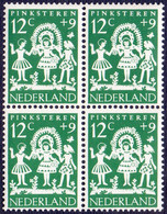 NETHERLANDS - CHILDREN - PENKSTEREN  Bl. Of. 4x - **MNH - 1961 - Puppen