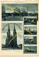De Visserskaai, Oostende 1934 (BAK-2) Ostende - Geographie & Geschichte