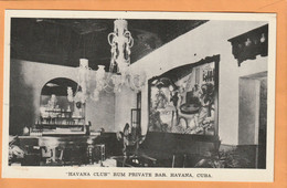 Havana Club Cuba Old Postcard - Kuba