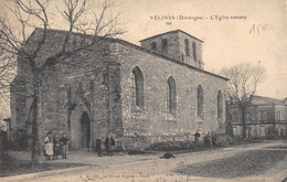 CPA 24 VELINES EGLISE ROMANE - Other & Unclassified