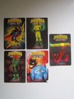 5 Cartes - Marvel SPIDER-MAN TOWER OF POWER - Marvel