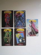 5 Cartes - Marvel SPIDER-MAN TOWER OF POWER - Marvel