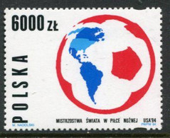 POLAND 1994 Football World Cup MNH / **  Michel 3495 - Unused Stamps