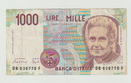 Used Banknote Italië-italia 1000 Lire 1990 - 1000 Lire