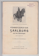 (Bu22) Heft "Führer Durch Die Saalburg", 65 Seiten 1921 - Autres & Non Classés