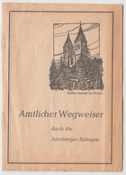 (Bu12) Kleines Heft A6 "Amtl. Wegweiser D.d. Arensberger Anlagen" 1936/37 - Andere & Zonder Classificatie