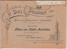 (Bu9) Hamburg, Städte-Ansichten, Kleines Heft Musterexemplar Um 1900 - Andere & Zonder Classificatie