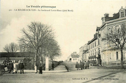 La Roche Sur Yon * Le Boulevard Louis Blanc ( Côté Nord ) - La Roche Sur Yon