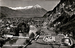 Interlaken - Unterseen Und Niesen (2378) * 11. 8. 1958 - Unterseen