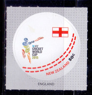 2015, New Zealand, ICC Cricket World Cup 2015, Odd Shape, Single Stamp, MNH. - Ongebruikt