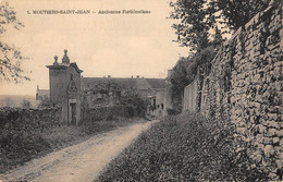 CPA 21 MOUTIERS SAINT JEAN ANCIENNES FORTIFICATIONS - Autres & Non Classés