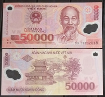 Vietnam Viet Nam 50000 50,000 Dong UNC Polymer Banknote Note 2019 - Pick # 121 - Viêt-Nam