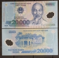 Vietnam Viet Nam 20000 20,000 Dong UNC Polymer Banknote Note 2012 - Pick # 120 - Vietnam