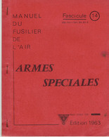 Livret D'instruction élève Officier Armée De L'air BA 720 Caen-Carpiquet - Armes Spéciales - 1963 - Other