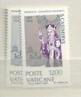 1984 MNH Vaticano, Vatikanstaat, Mi 846-7, Postfris - Ongebruikt