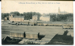 CPA - Carte Postale - Belgique - L'Eglise Notre Dame De Hal Vue Du Côté De La Gare - 1911 (MO17808OK) - Halle