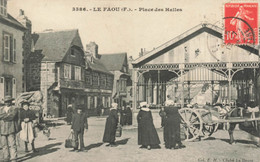 29 Le Faou  Place Des Halles Attelage - Other Municipalities