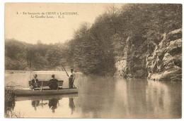 1. - En Barquette De CHINY à LACUISINE. Le Gouffre Loué. E. I. Chiny, Florenville. - Chiny