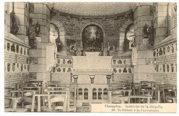CHAMPLON - Intérieur De La Chapelle De St-Hubert à La Converserie. Tenneville. - Tenneville