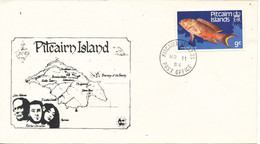 Pitcairn Islands Souvenir Cover 11-3-1984 With Cachet - Pitcairn Islands