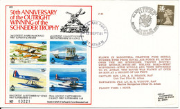 Great Britain Cover RAF St. Athan 12-9-1981also With A None Postal Label Cachet - Unclassified