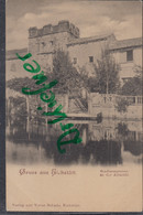 Gruß Aus Eichstätt, Stadtmauerrest An Der Altmühl, Um 1903 - Eichstaett