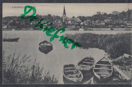 LAUENBURG, Boote Vor Stadtsilhouette, Um 1910 - Lauenburg