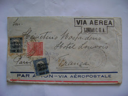BRAZIL / BRASIL - LETTER SENT FROM PORTO ALEGRE TO PARIS (FRANCE) VIA AEROPOSTALE IN 1929 IN THE STATE - Cartas