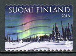 FINLANDE. N°2520 De 2018 Oblitéré. Aurore Boréale. - Used Stamps