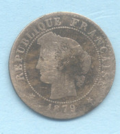 1 CENTIME CERES 1879 - 1 Centime