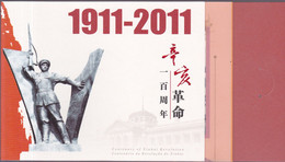 Macau 2011, Postfris MNH, Xinhai Revolution - Booklets