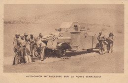 AIN-AICHA (Maroc): Auto-Canon Mitrailleuse Sur La Route D'Ain-AICHA - Other