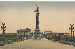 Guayaquil  Plaza Centenario Hand Colored  Oscar Gotz Hamburg To Roger Chipot Hotel Sévigné Nice - Ecuador