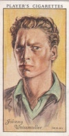 48 Johnny Weissmuller - Film Stars A Series - 1934 - Players Original Cigarette Card. - Other