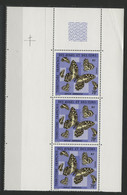 AFARS Et ISSAS N° 407 Bande De 3 Cote 36 € PAPILLONS / BUTTERFLY "Demodocus " Neufs ** (MNH) - Butterflies