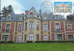 Luxembourg - Luxemburg -  Carte-Maximum 1917 - Château De Beggen , Ambassade De La Féderation De Russie , Variété Rare - Maximumkarten