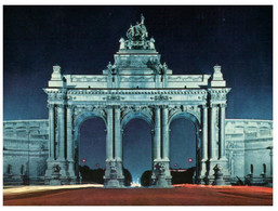 (WW 11)  Belgium - (dated 1964) - Bruxelles (la Nuit) - Brussels By Night