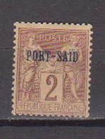 PORT SAID    N°  YVERT  :  2     NEUF AVEC  CHARNIERES      ( CH  4 / 26 ) - Unused Stamps