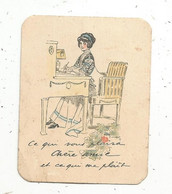 Cp,  Publicité , Type Chromo ,illustrateur Signé René VINCENT, Crême Malaceïne, Salon De Coiffure A. Cardin, Civray ,86 - Advertising