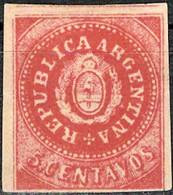 3805 Mi.Nr. 5 Argentinien (1862) Without Accent On “U” Of REPUBLICA Ungebraucht - Nuevos