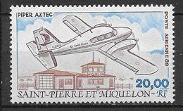 SPM - 1989 - POSTE AERIENNE - YVERT N°68 **  MNH  - AVIONS  - VENDU LARGEMENT SOUS FACIALE - Unused Stamps