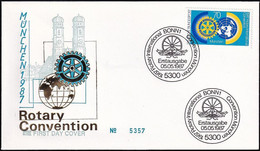 DEUTSCHLAND 1987 Mi-Nr. 1327 FDC - 1981-1990