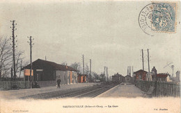 78-SARTROUVILLE- LA GARE (en Couleur ) - Sartrouville